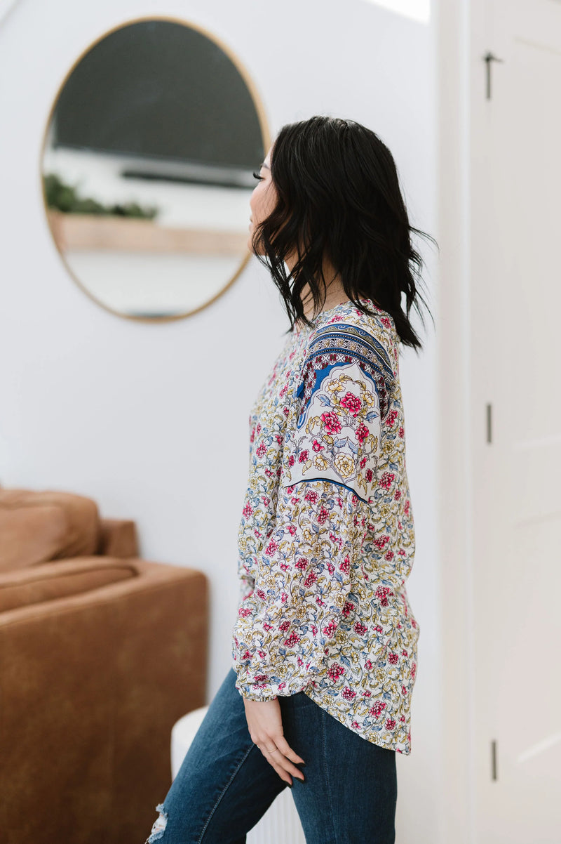 Floral Dreams Long Sleeve Top