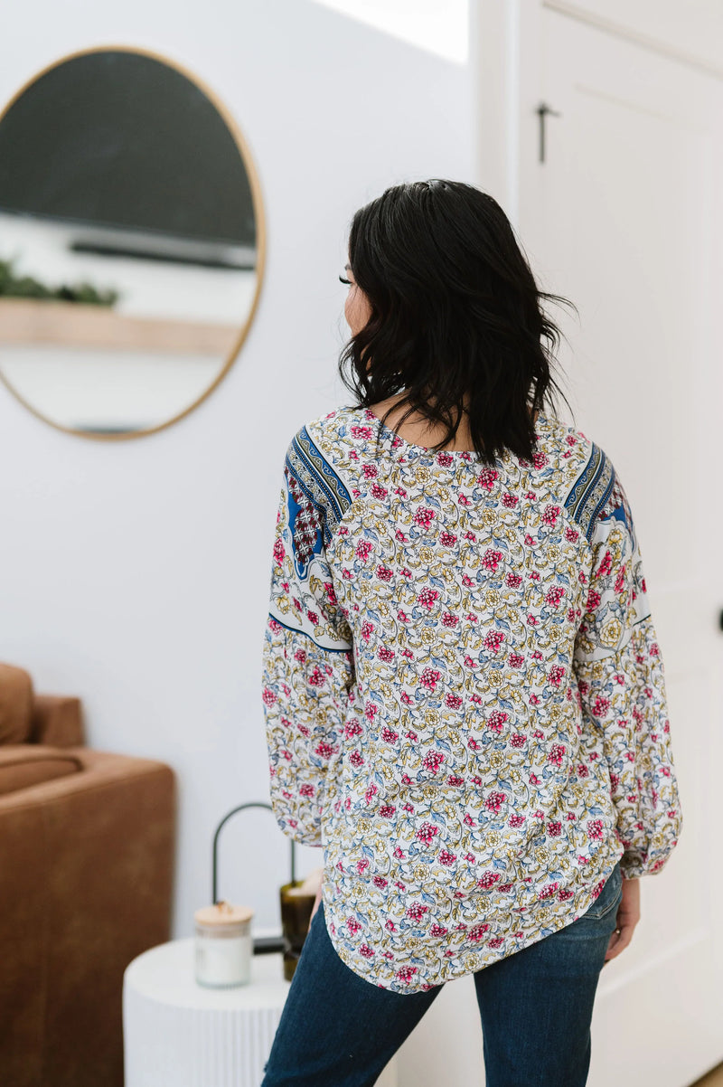 Floral Dreams Long Sleeve Top