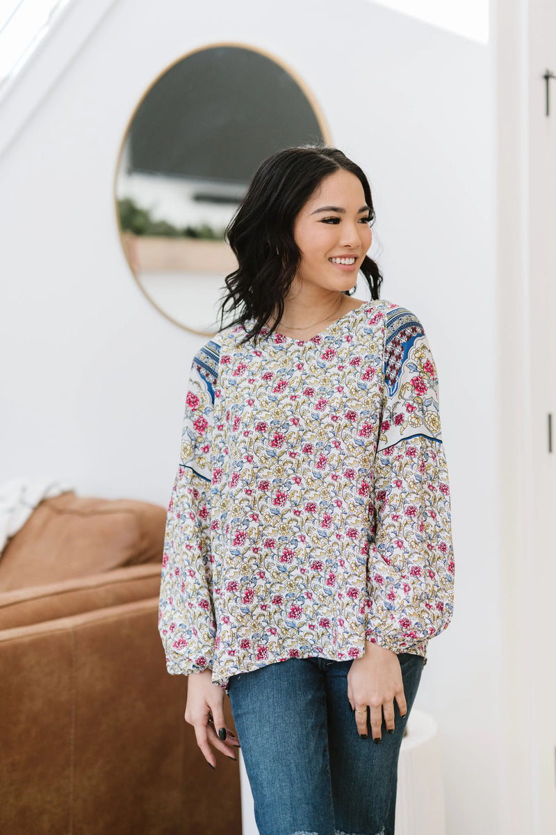 Floral Dreams Long Sleeve Top