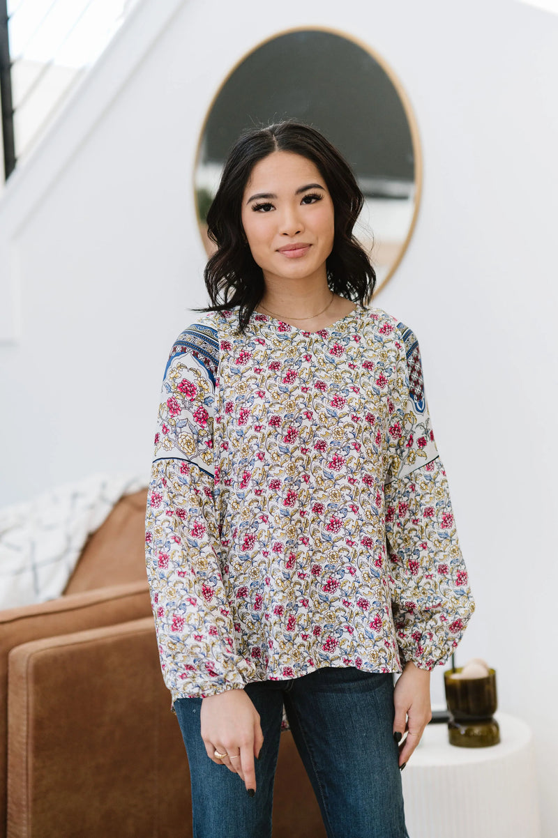 Floral Dreams Long Sleeve Top