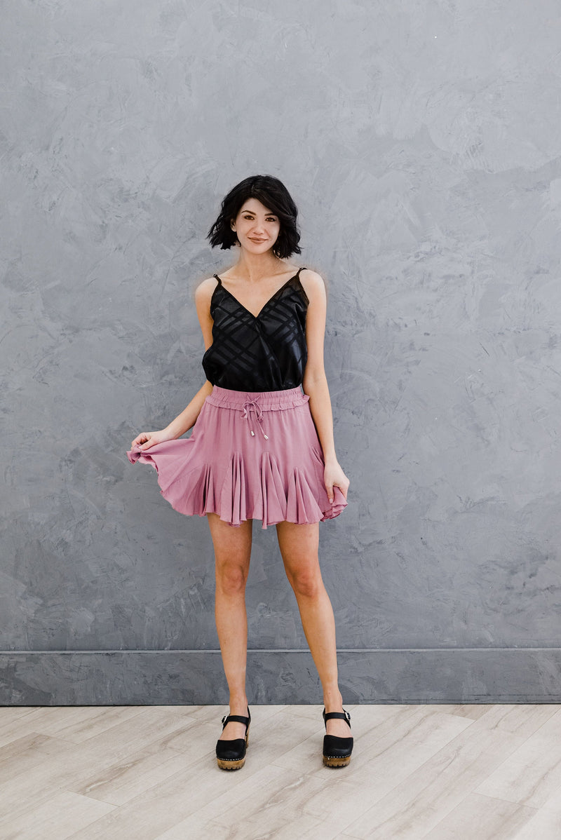 Charmed Life Drawstring Skirt
