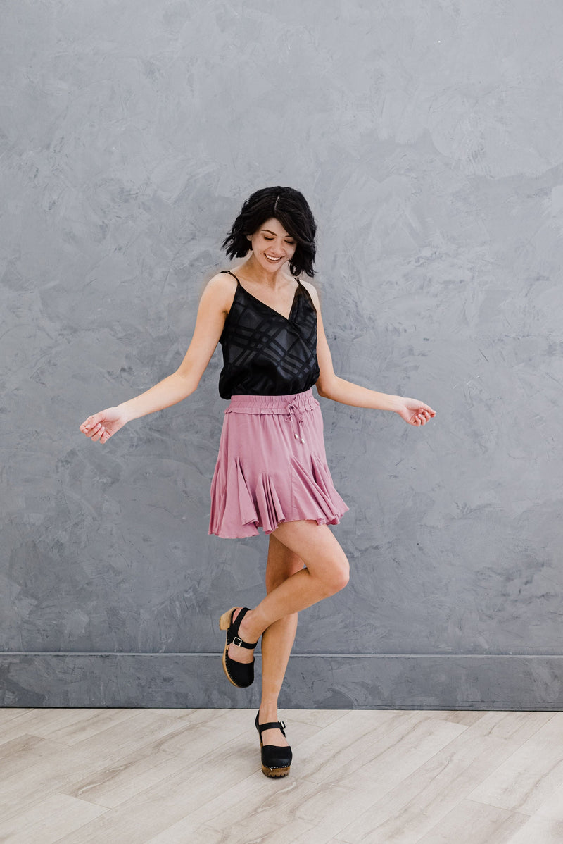 Charmed Life Drawstring Skirt