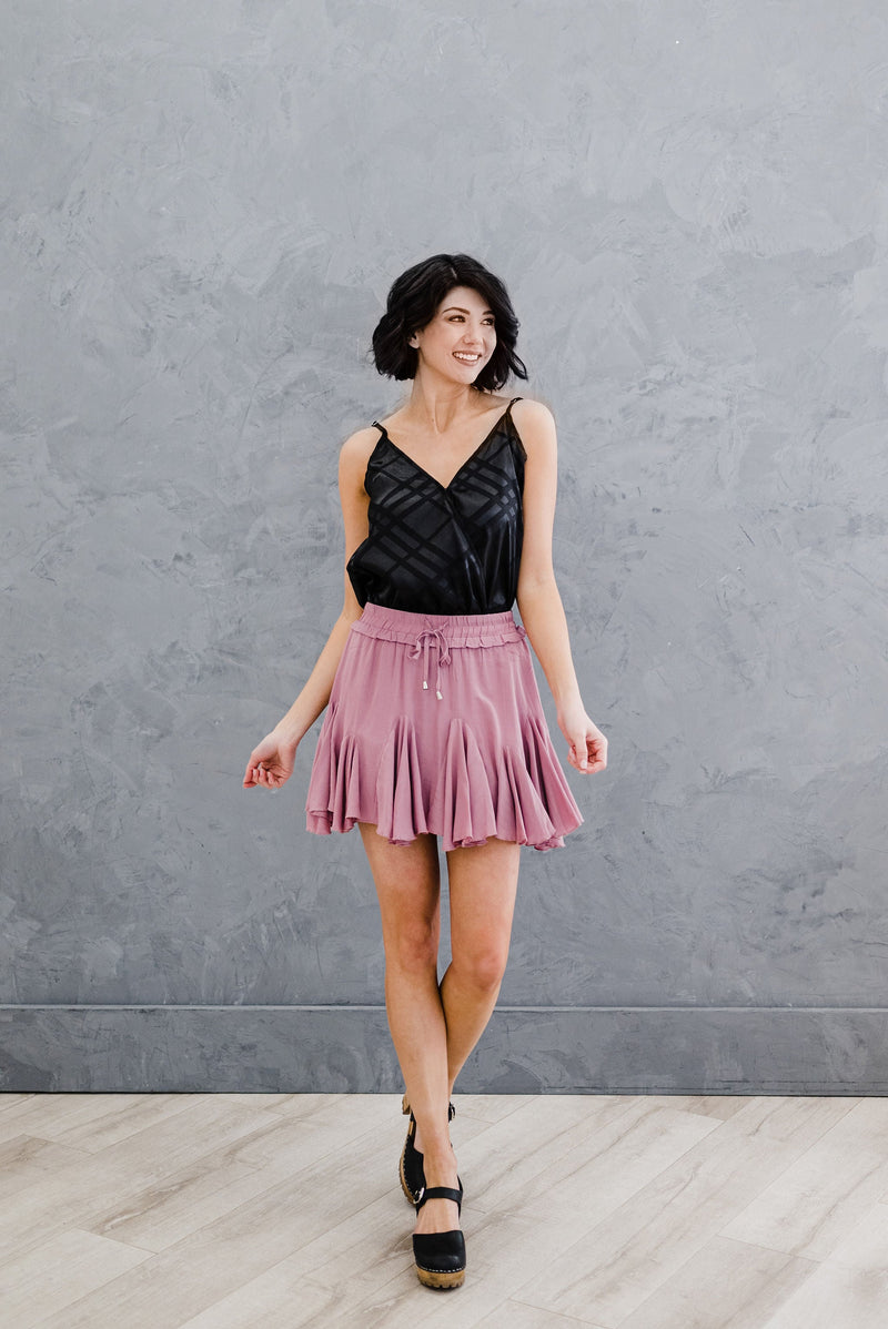 Charmed Life Drawstring Skirt