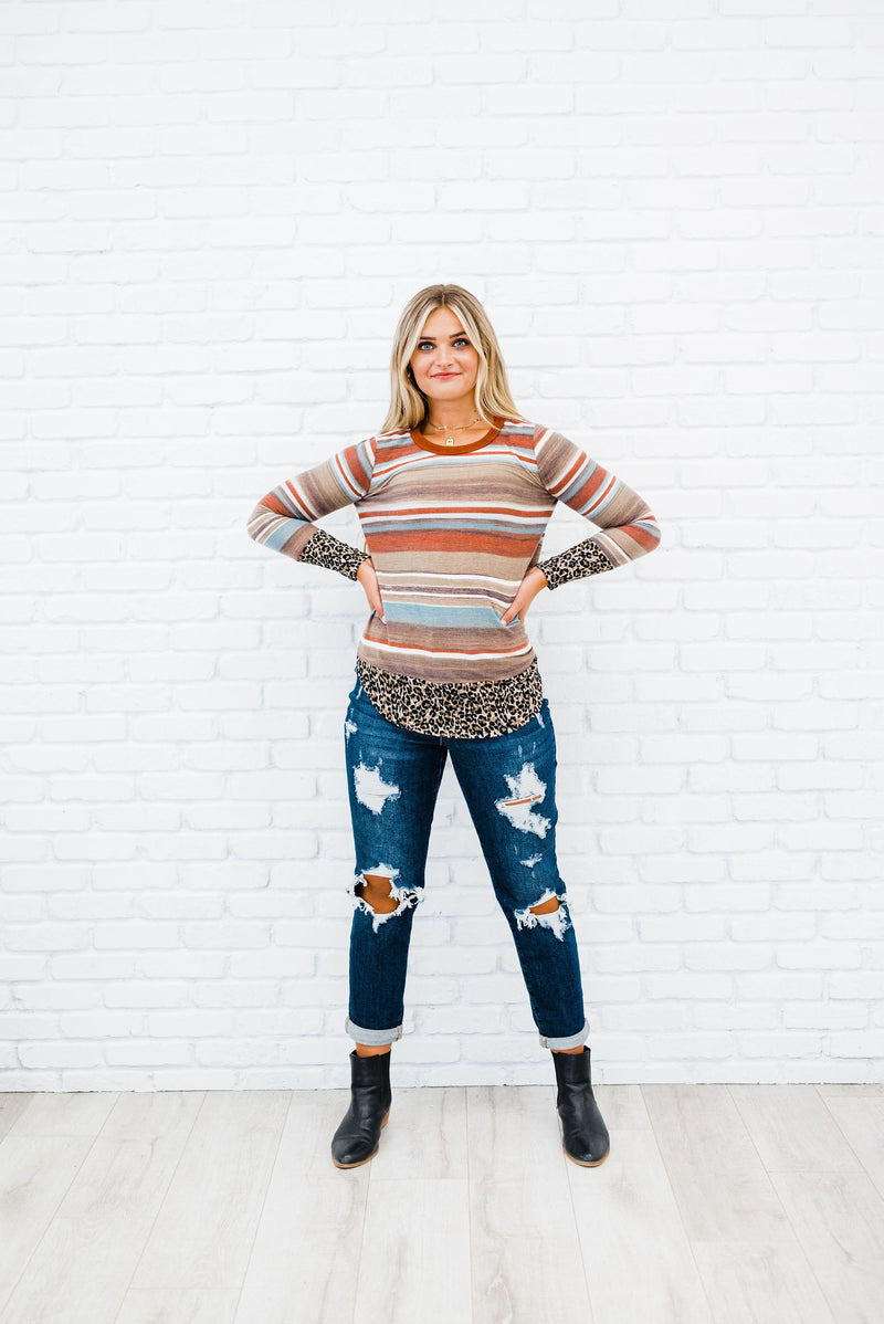 All In The Details Contrast Top