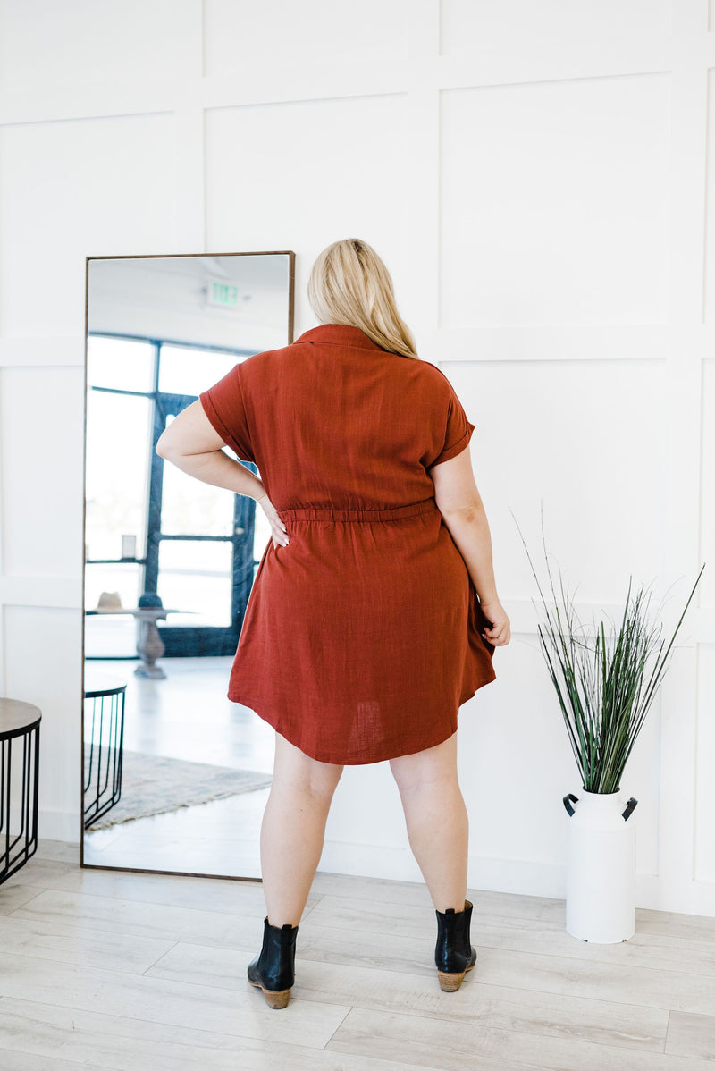 Need Some Love Oversized Shirt Dress- Plus