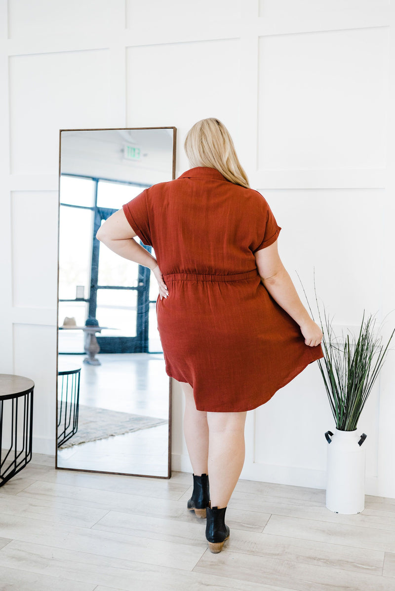 Need Some Love Oversized Shirt Dress- Plus