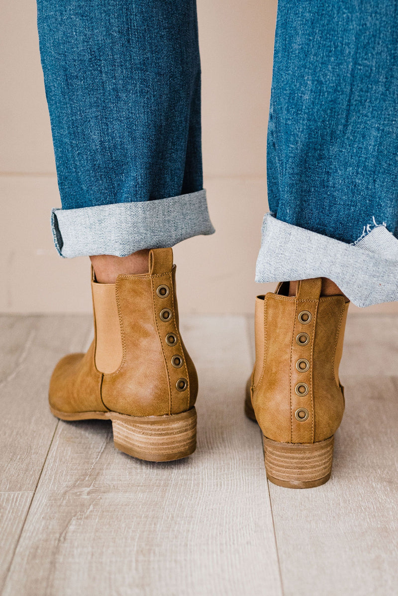 Everyday Bootie- Camel