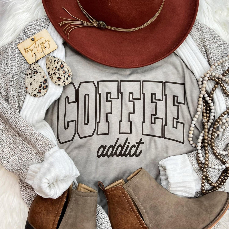Coffee Addict Puff Tee