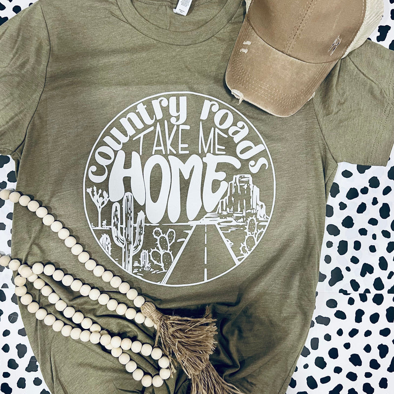 Country Roads Take Me Home-The Purple Pineapple Co.