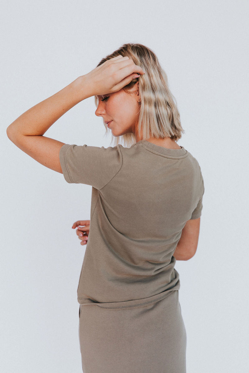 Get It Going Terry Knit Tee