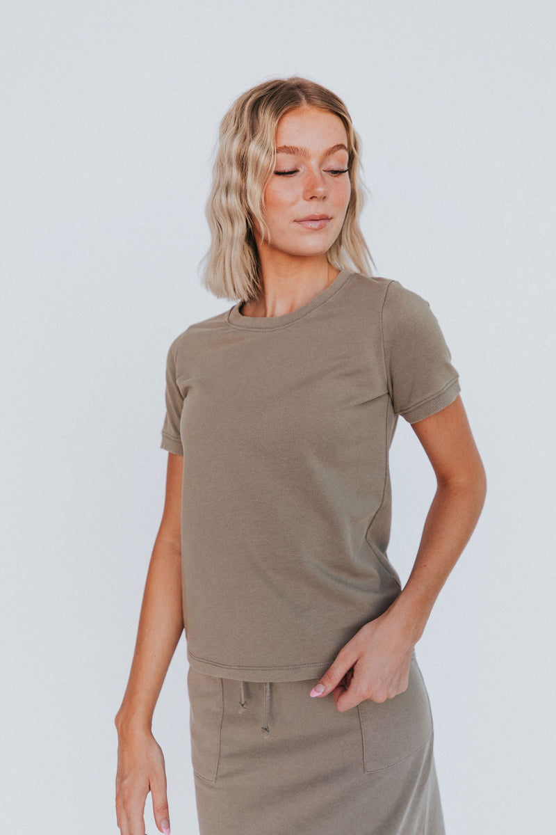 Get It Going Terry Knit Tee