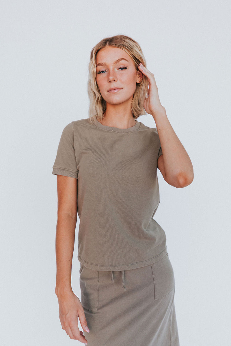 Get It Going Terry Knit Tee