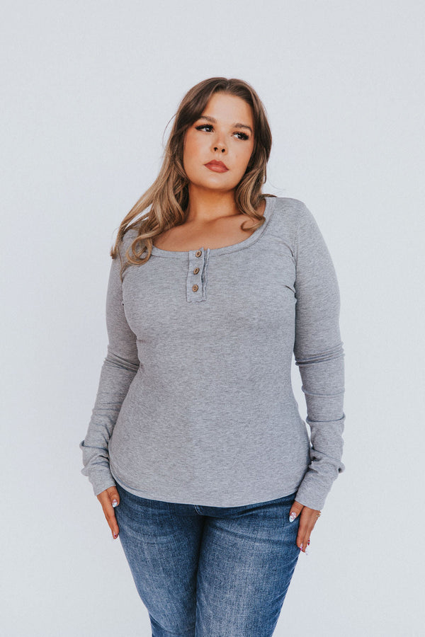 New Dreams Ribbed Knit Top