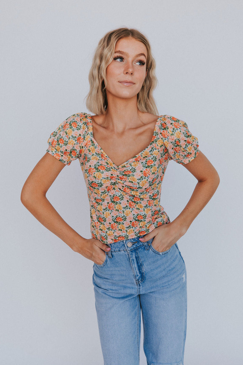 Have Some Fun Floral Top