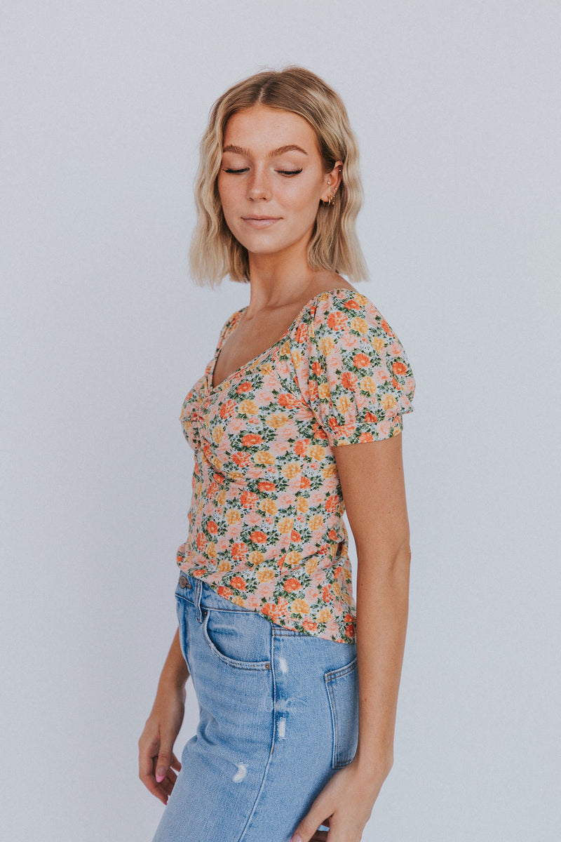 Have Some Fun Floral Top