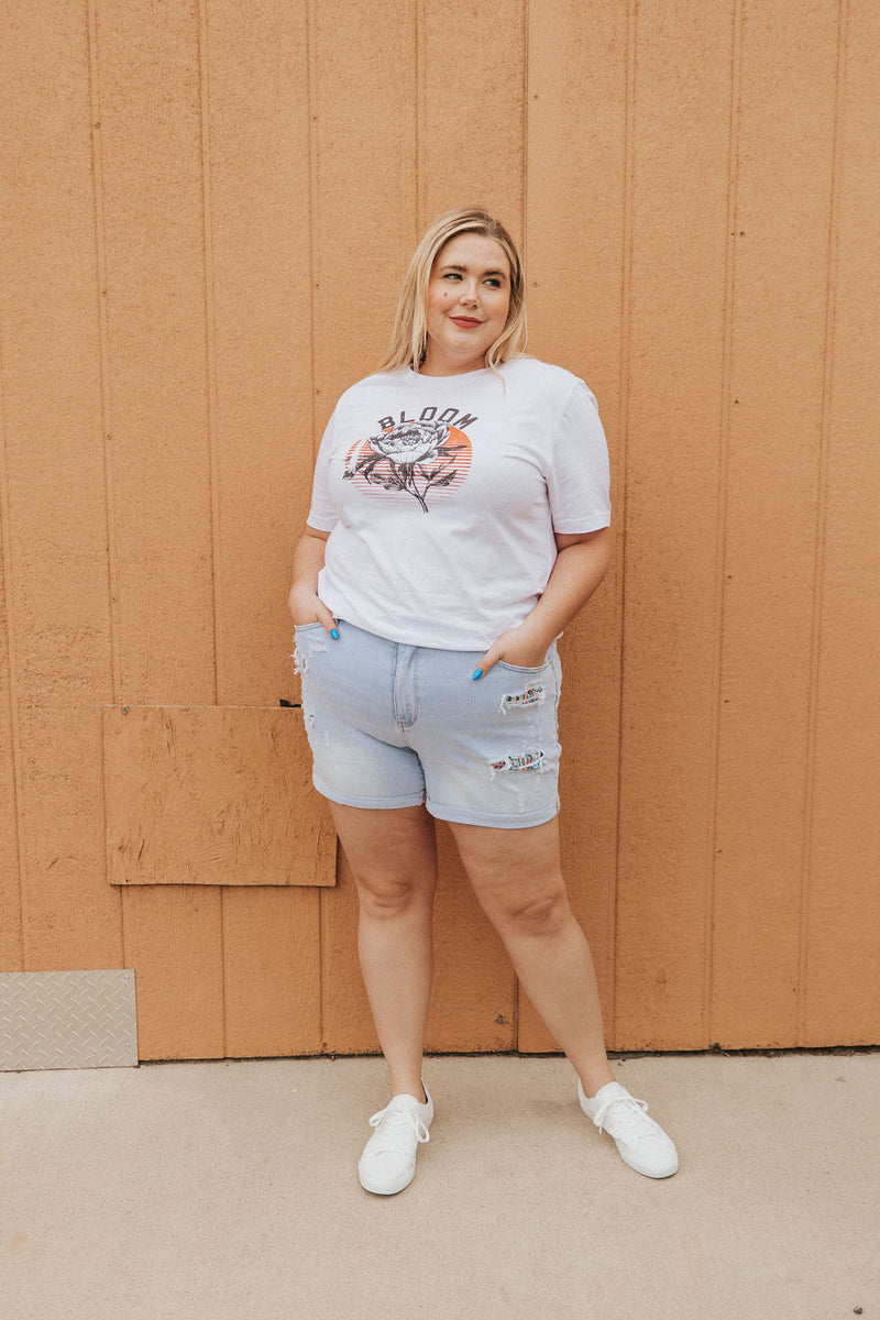 Raise The Stakes Patched Shorts