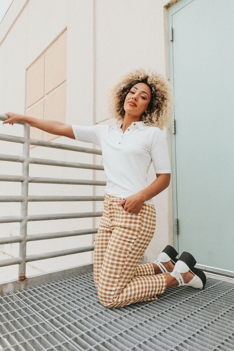 Sweet Intentions Button Up Top