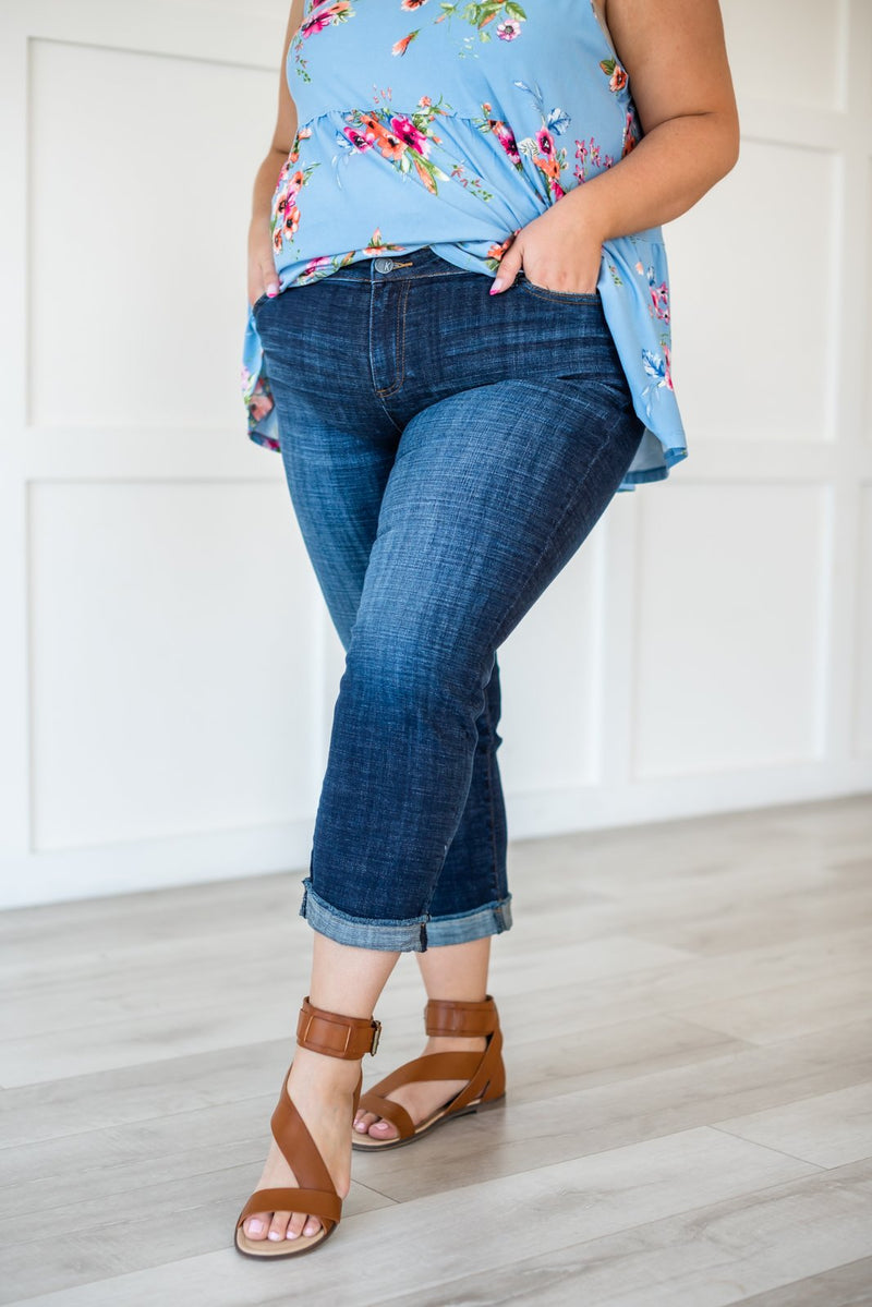 Go For It Crop Jeans