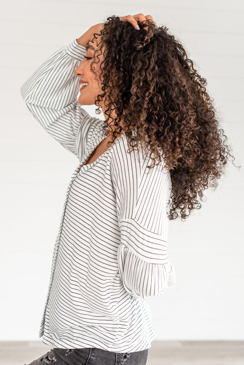 Bright Side Button-Up Top