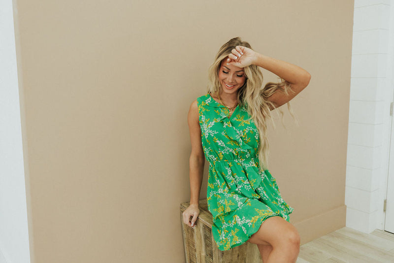 Between Us Floral Dress
