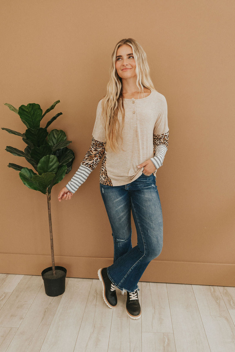 New Day Color Block Top
