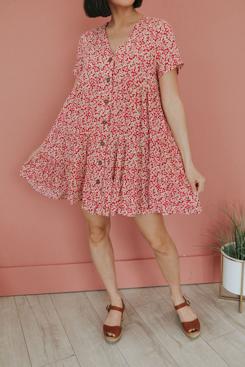 Before You Know It Ditsy Floral Dress
