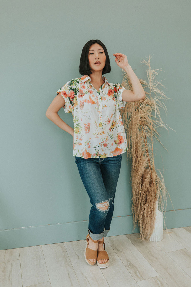 Find Yourself Floral Top