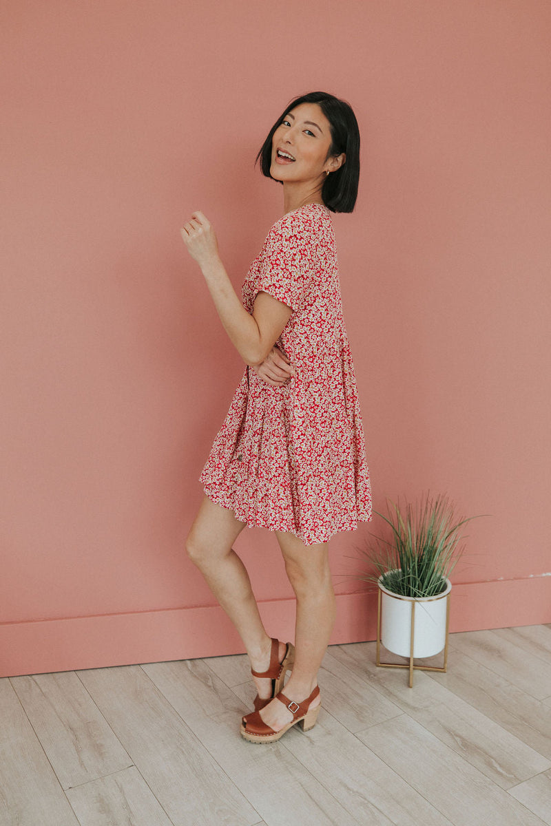 Before You Know It Ditsy Floral Dress