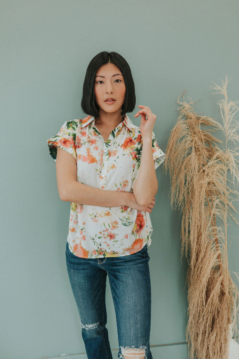 Find Yourself Floral Top