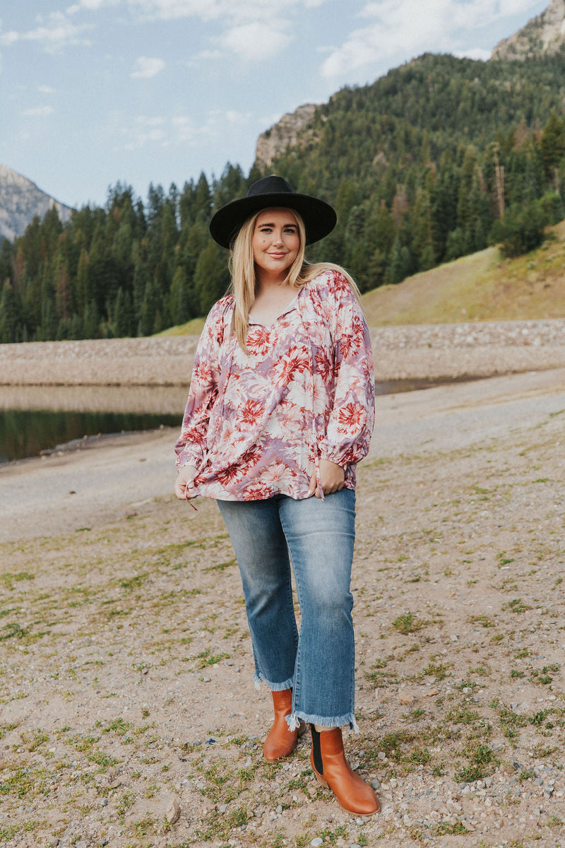 Speak To Me Floral Top