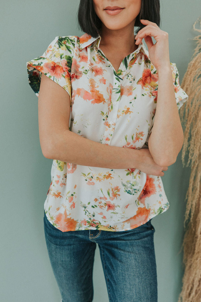 Find Yourself Floral Top