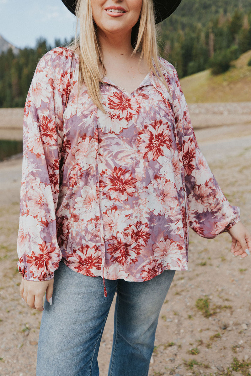 Speak To Me Floral Top