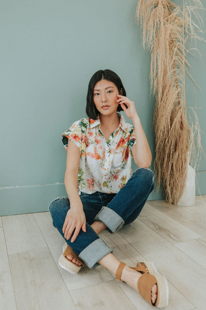 Find Yourself Floral Top