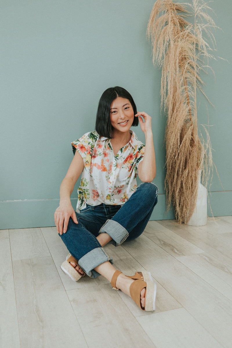 Find Yourself Floral Top