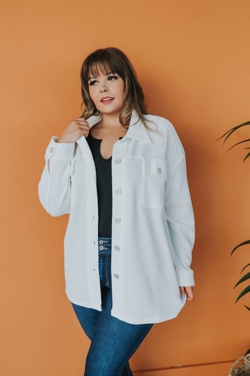 What I Like Shacket - White