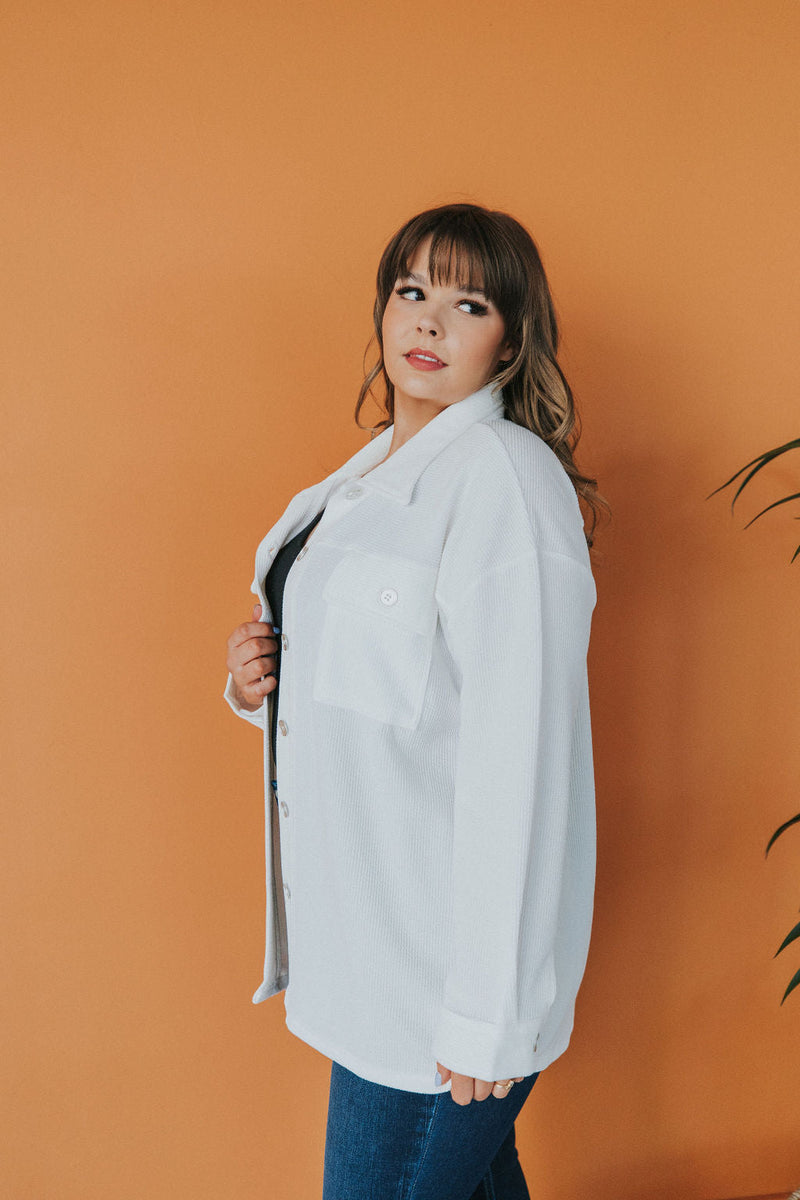 What I Like Shacket - White