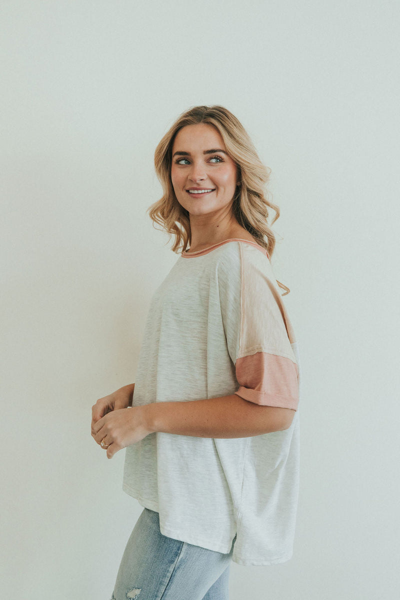 On The Move Contrast Top