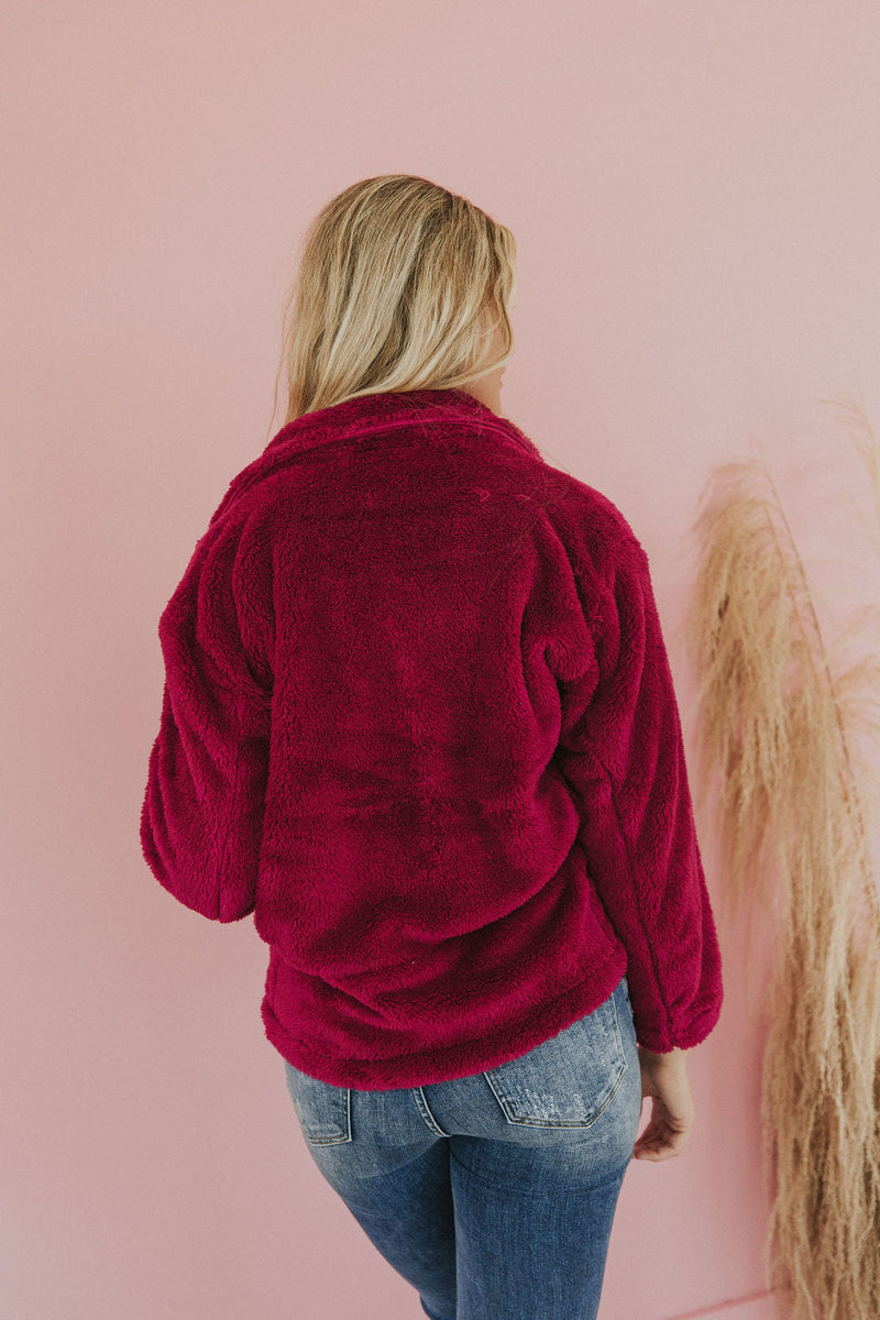 Look This Way Sherpa Jacket