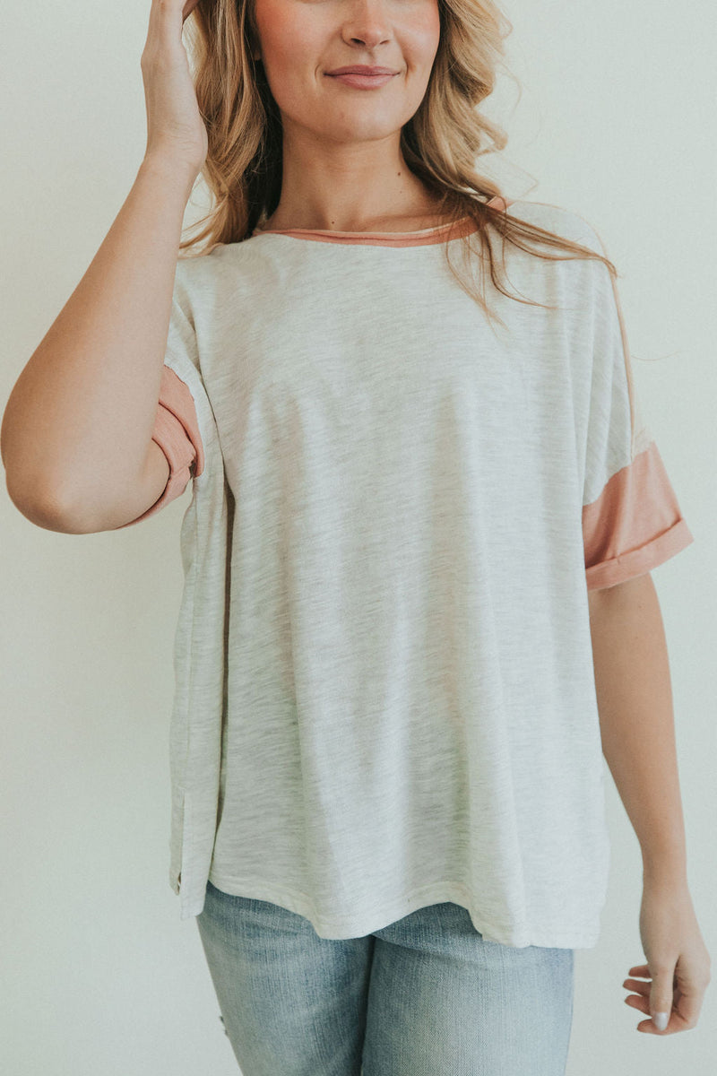 On The Move Contrast Top