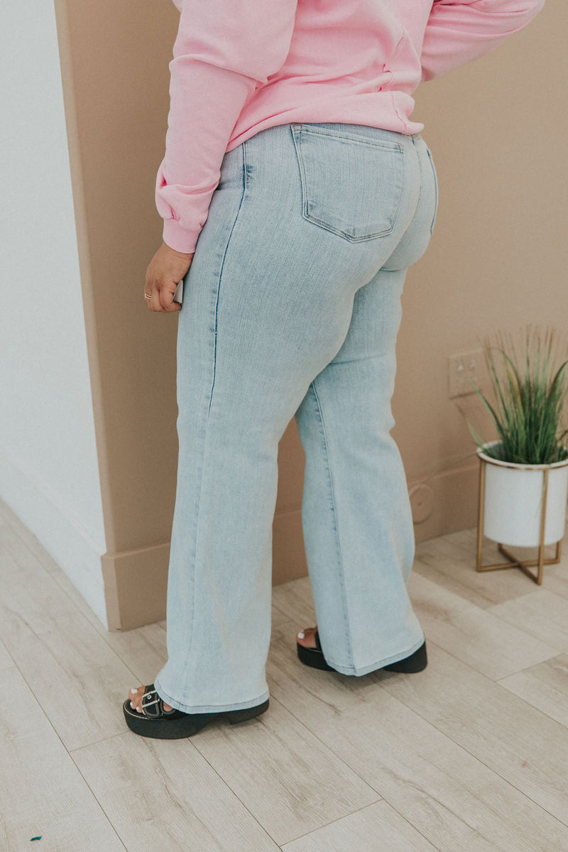 It Takes Time Wide Leg Jeans
