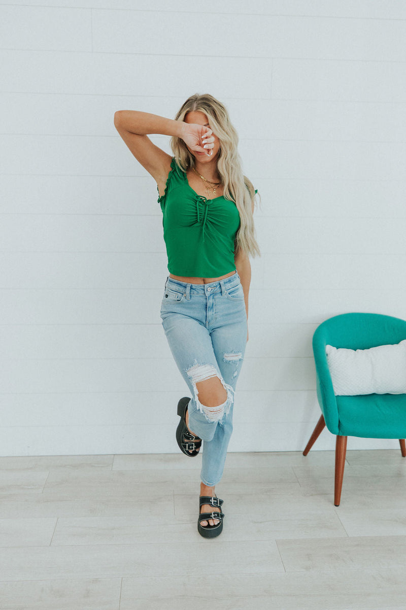 Can't Resist Straight Leg Jeans