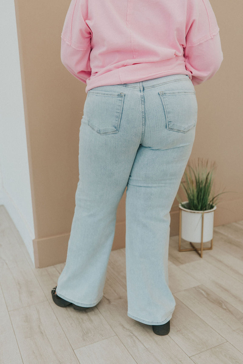 It Takes Time Wide Leg Jeans