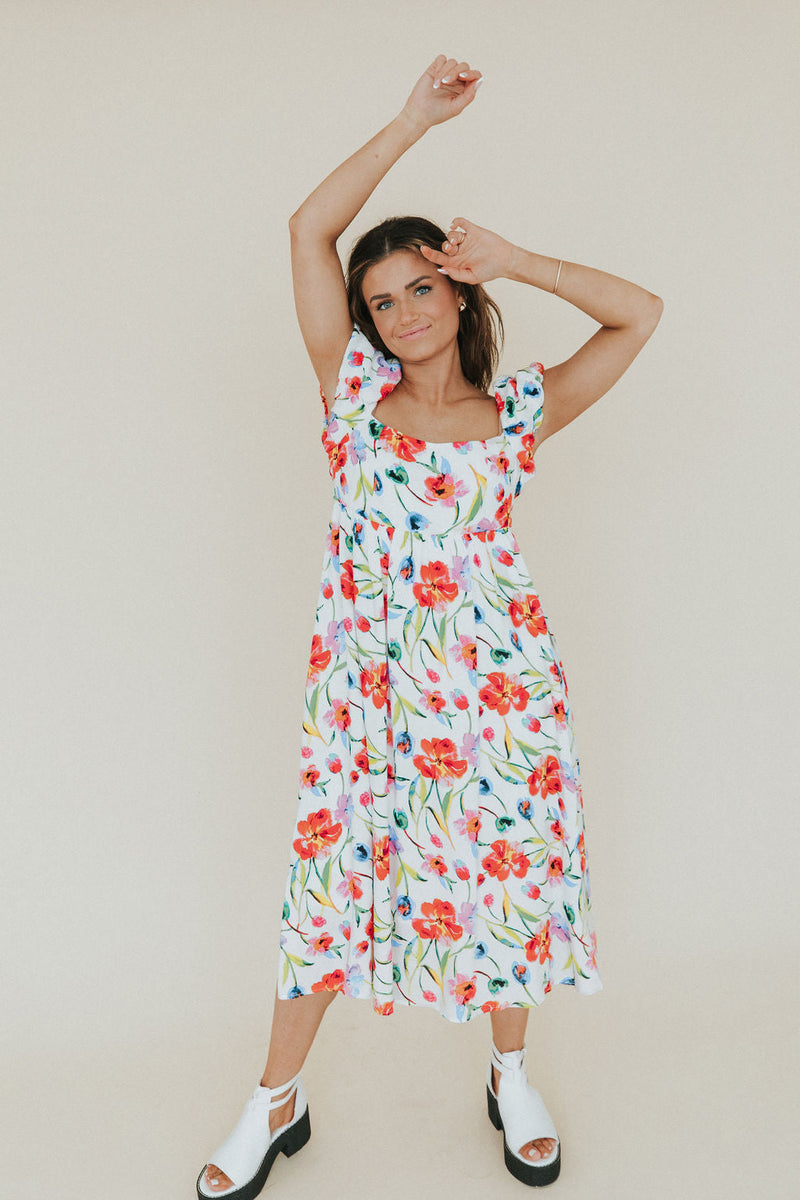 Embrace The Love Floral Dress