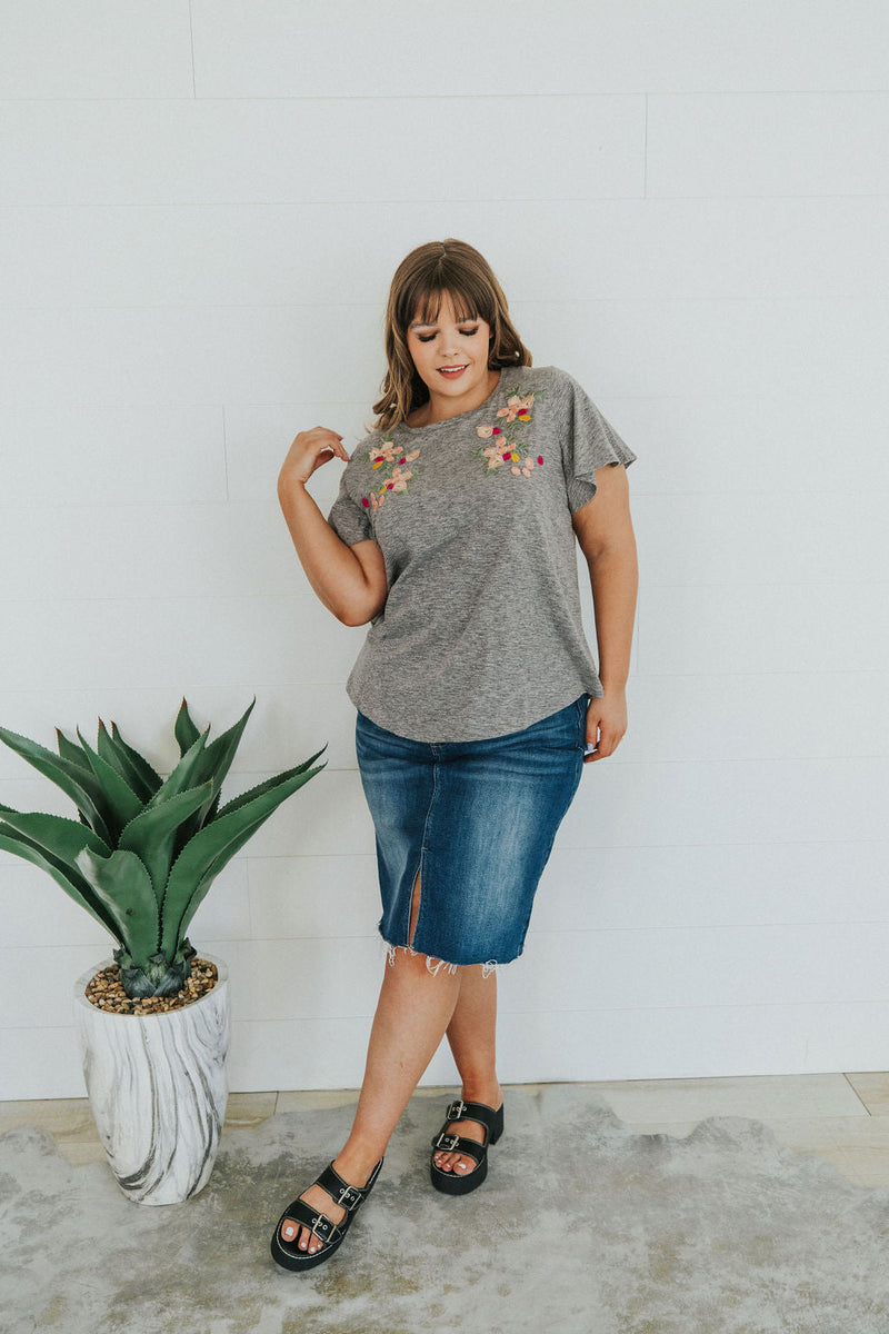 Get It Girl Denim Skirt