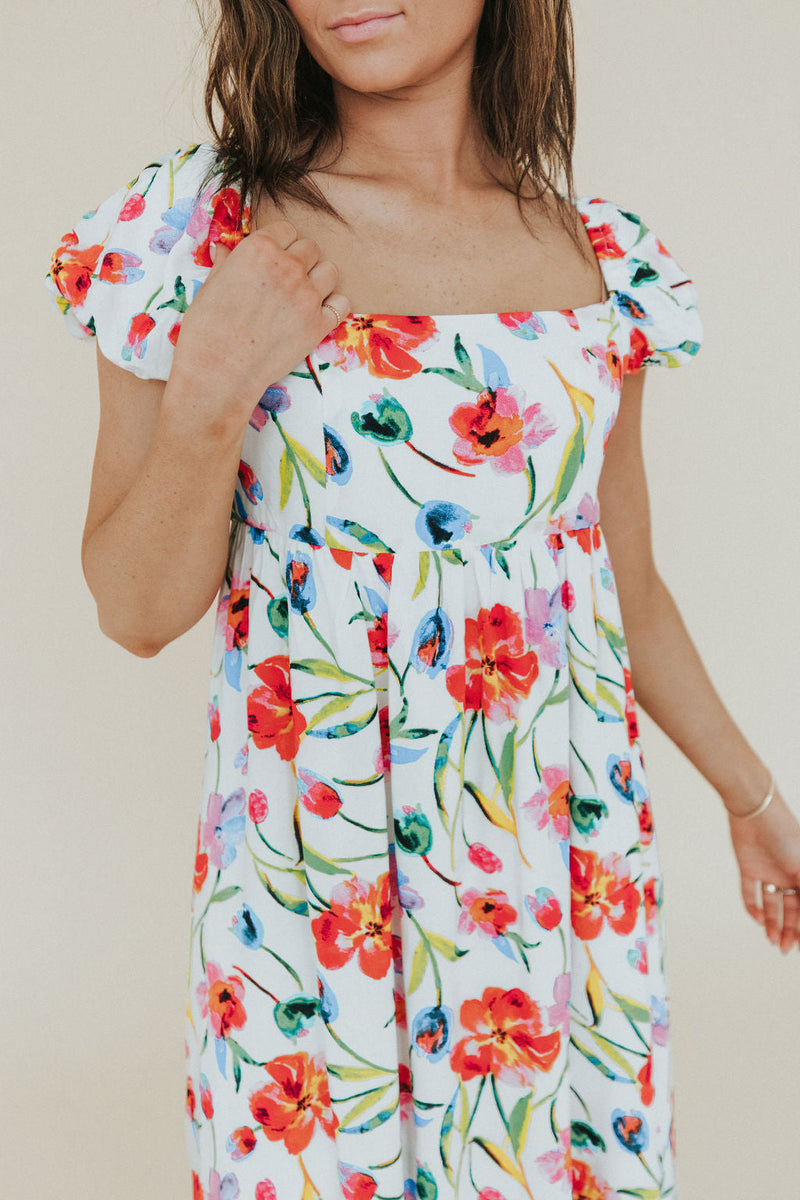 Embrace The Love Floral Dress