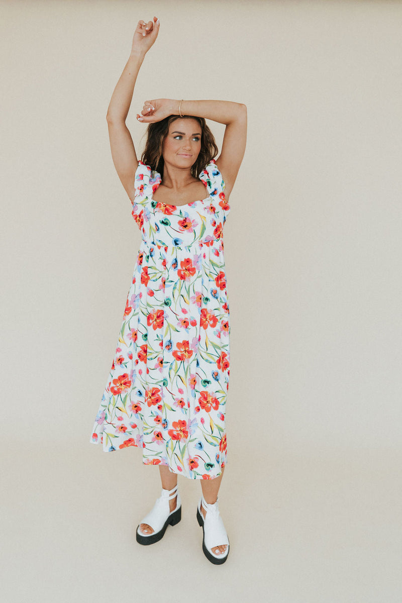 Embrace The Love Floral Dress