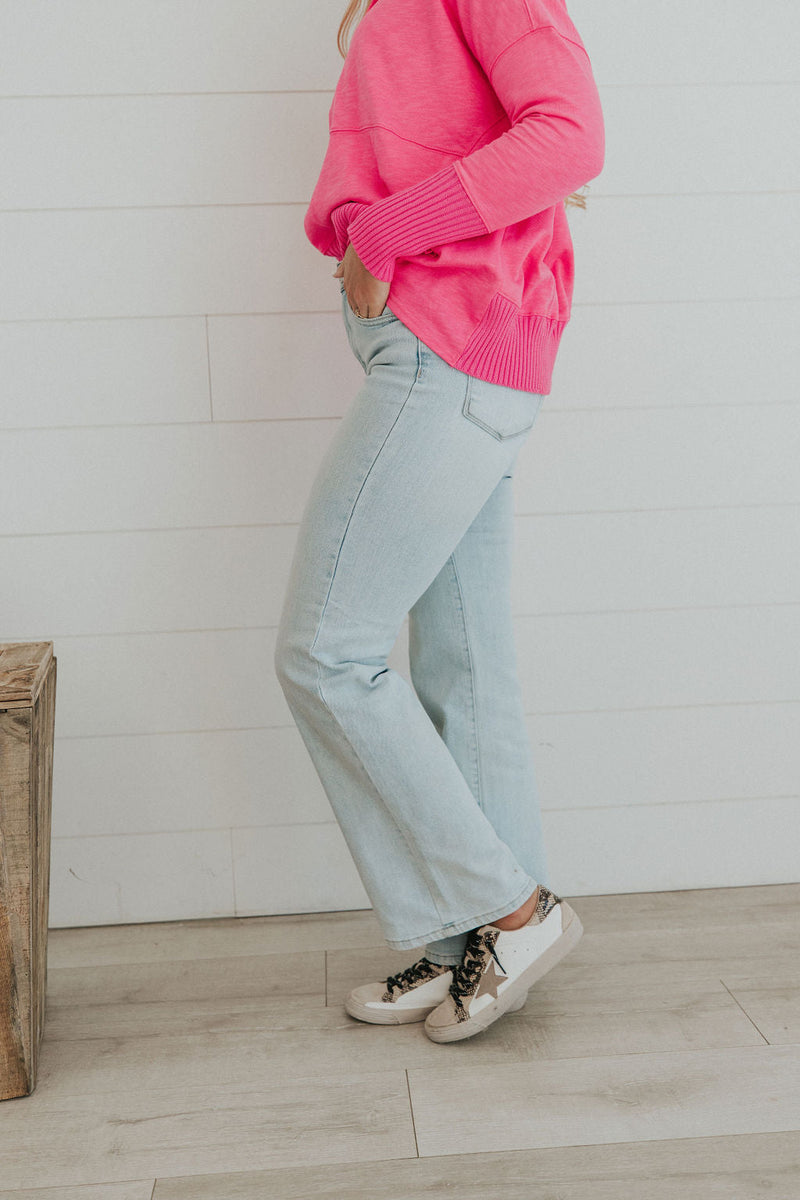 It Takes Time Wide Leg Jeans