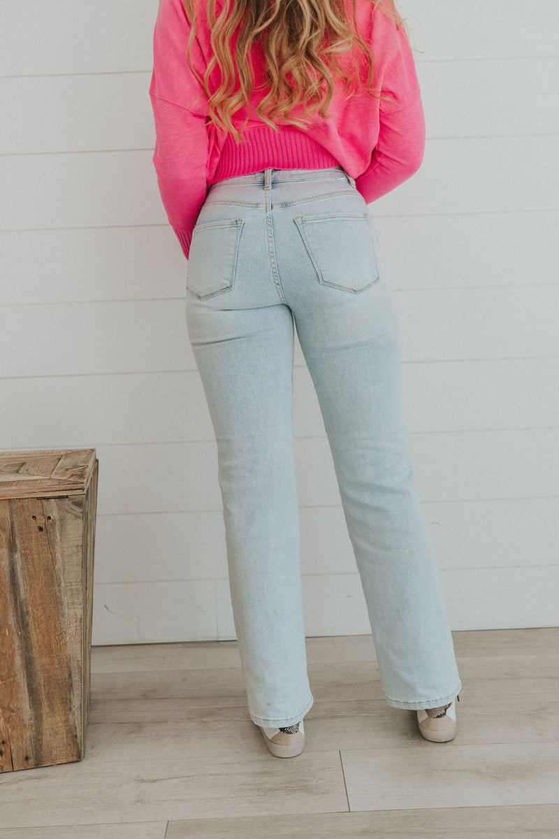 It Takes Time Wide Leg Jeans