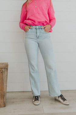 It Takes Time Wide Leg Jeans