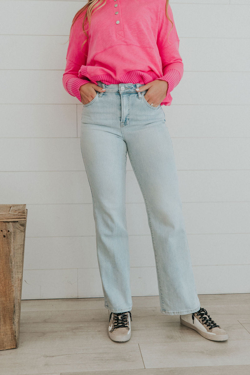 It Takes Time Wide Leg Jeans